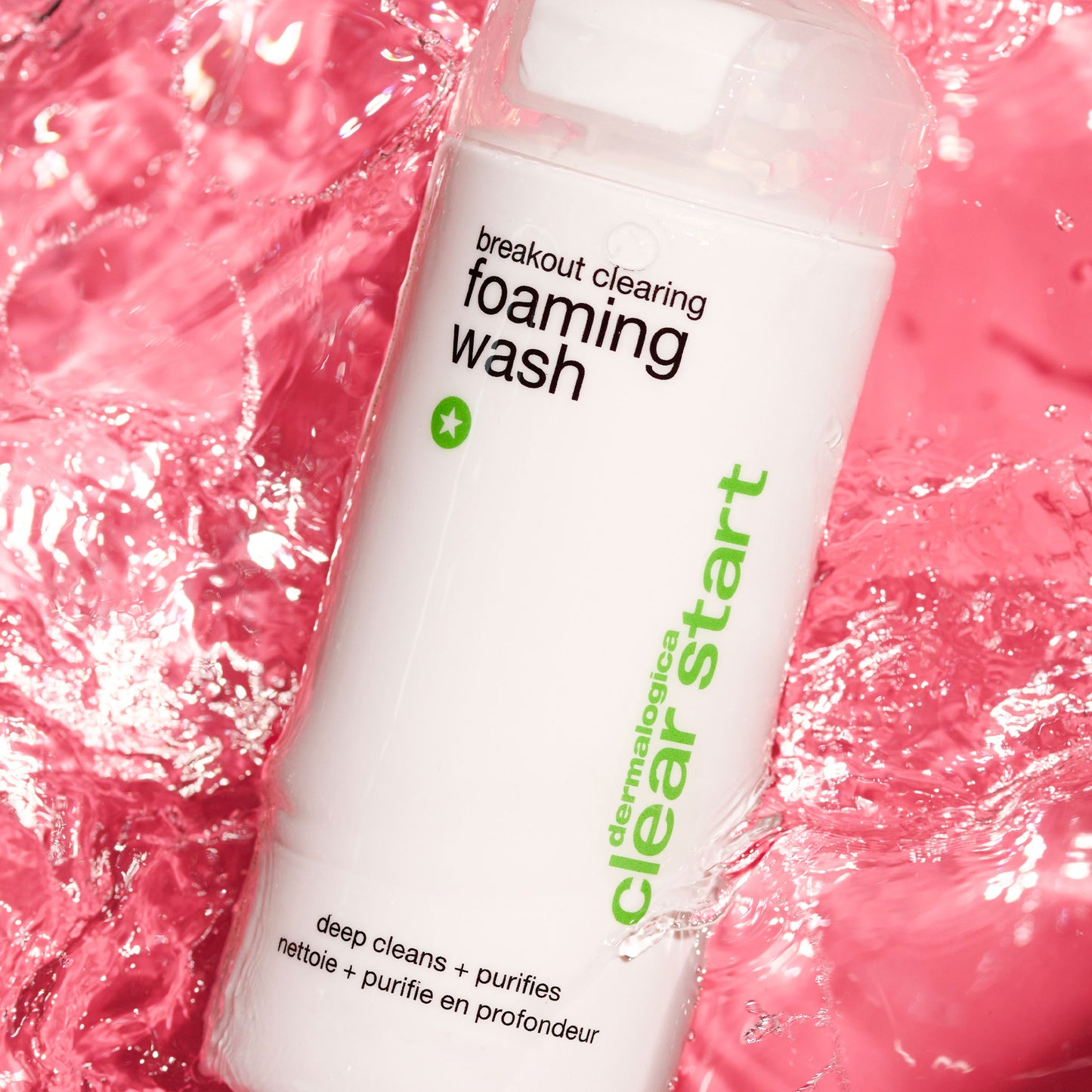 breakout clearing foaming wash