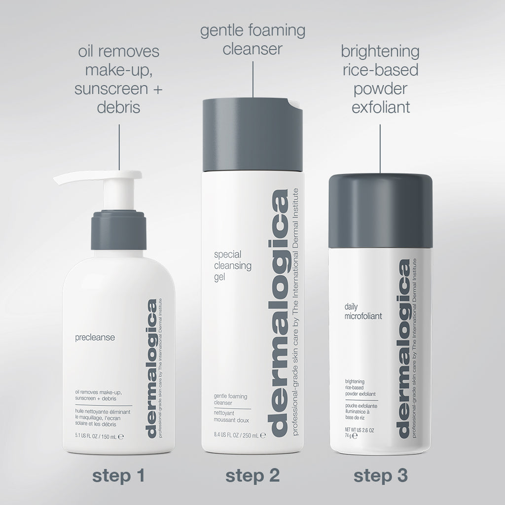 expert cleanse + glow (3 full-sizes)
