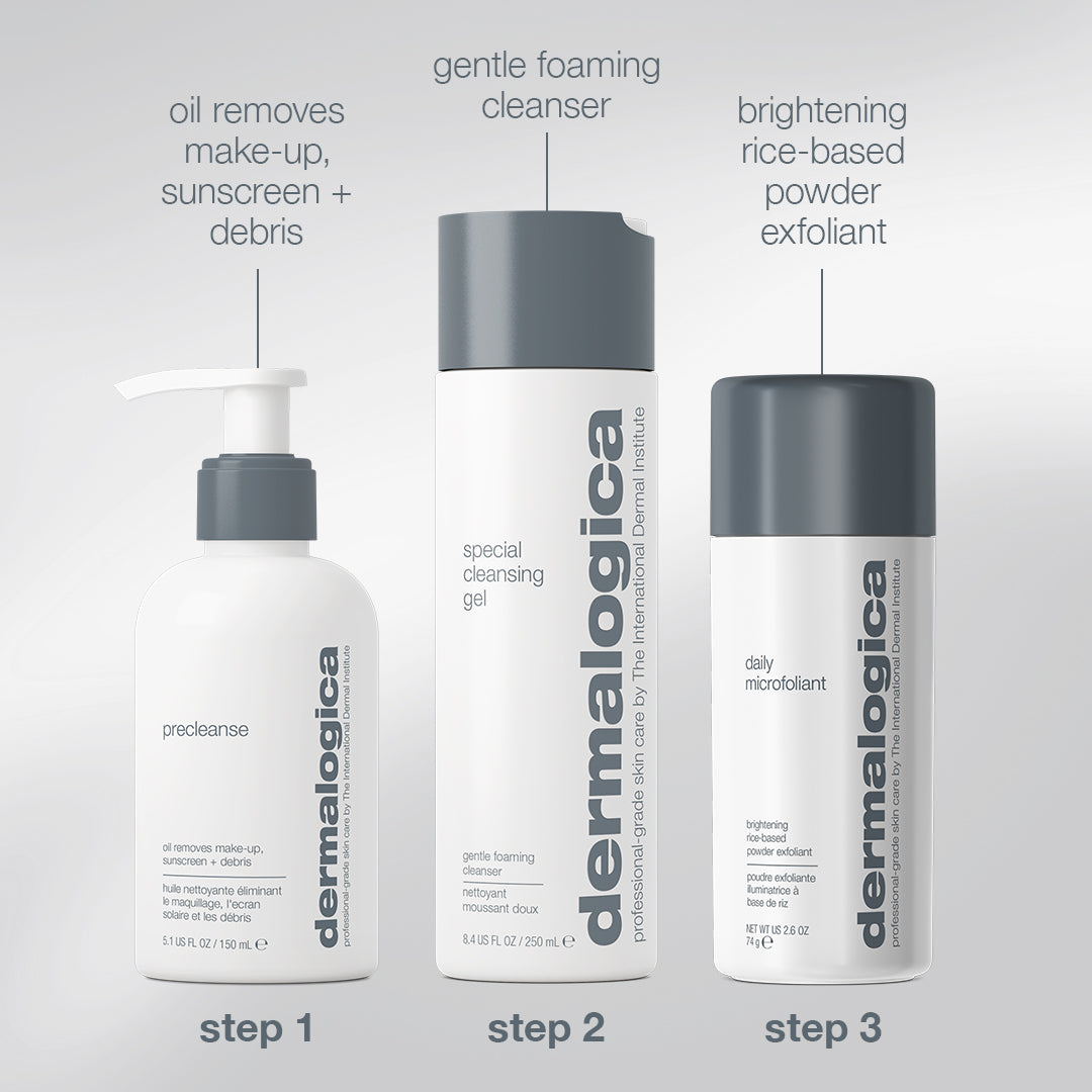 expert cleanse + glow (3 full-sizes)