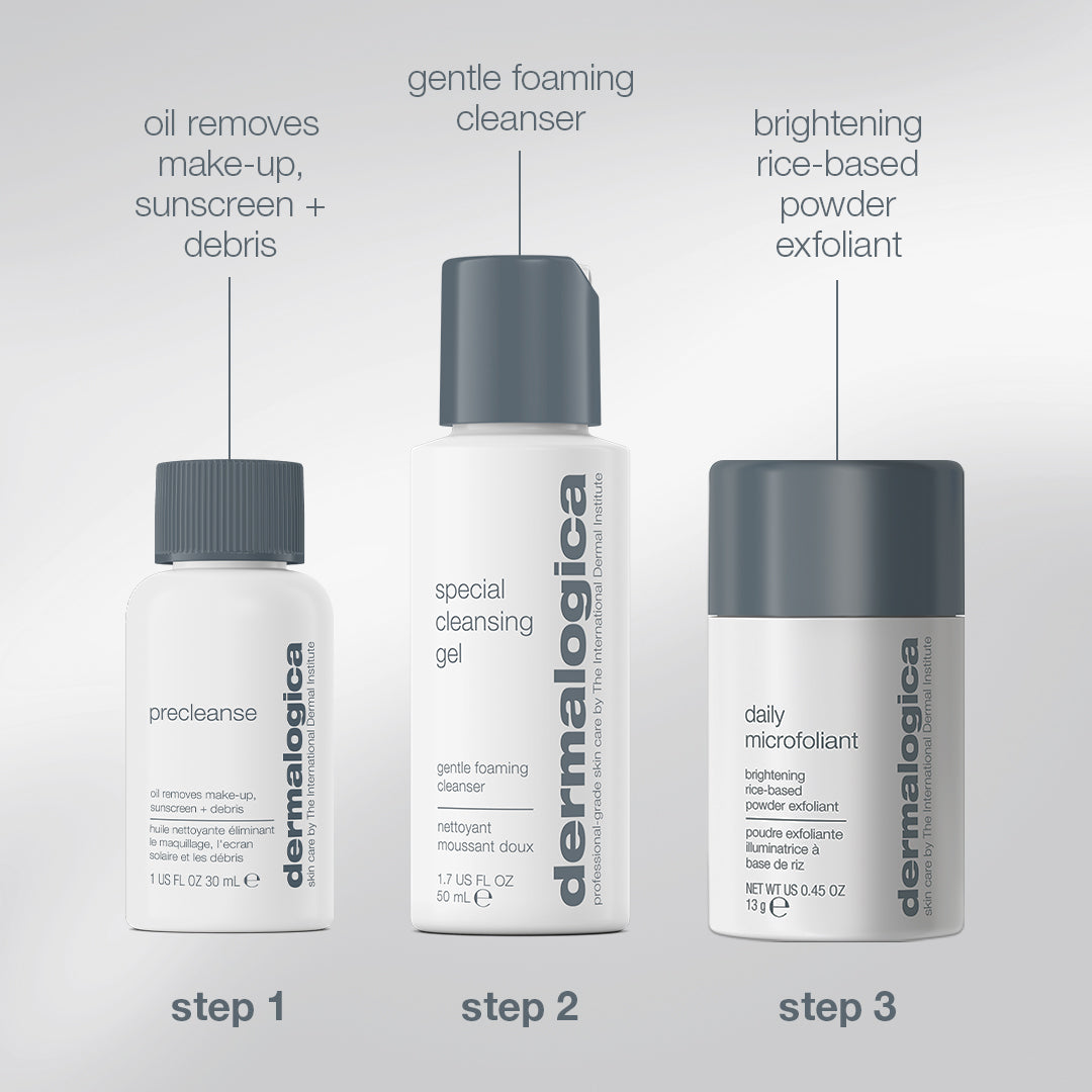 glow on the go (3 travel sizes)