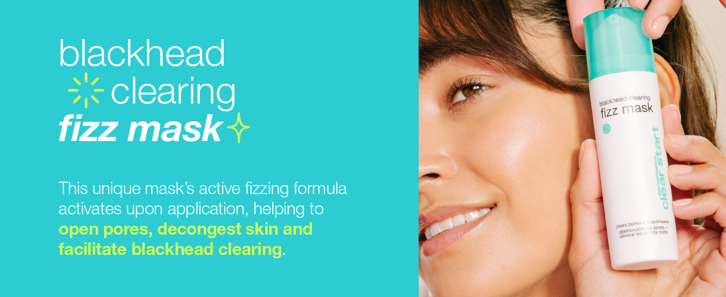 blackhead clearing fizz mask